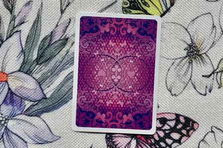 Bicycle Butterfly (Purple) Playing Cards