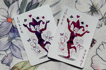 Bicycle Butterfly (Purple) Playing Cards