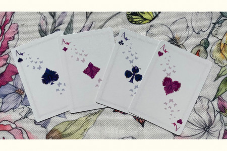 Bicycle Butterfly (Purple) Playing Cards