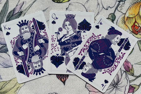 Bicycle Butterfly (Violet) Playing Cards