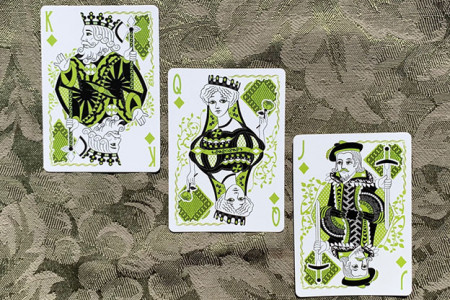 Bicycle Caterpillar (Dark) Playing Cards