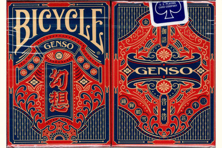 Jeu Bicycle Genso (Bleu)