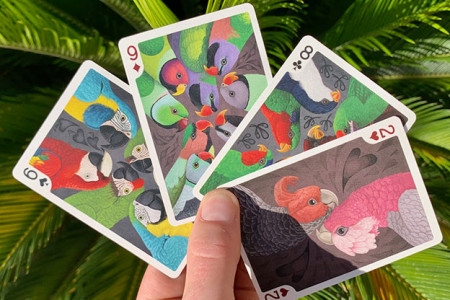 Bicycle Parrot Extinct Playing Cards