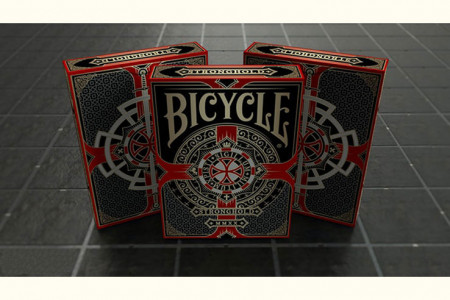 Bicycle Stronghold Crimson Playing Cards