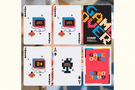 Game Over Playing Cards