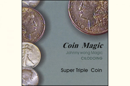 Super Triple Coin (Demi-dollar) - johnny wong