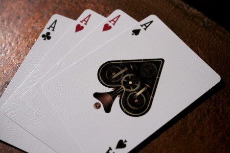 Steampunk Bronze Edition Playing Cards 