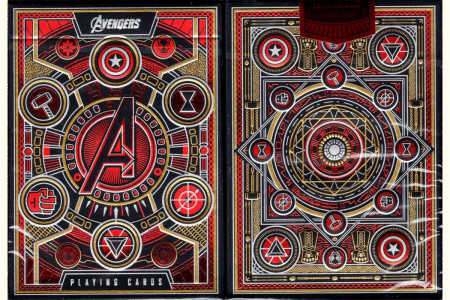 Avengers: Red Infinity Saga Playing Cards