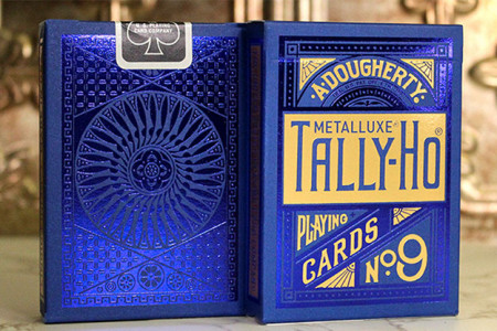 Tally Ho Blue (Circle) MetalLuxe