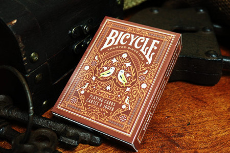 Bicycle - Aviary Playing Cards (Orange)