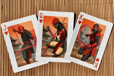 Bicycle Ninja Playing Cards Gilded