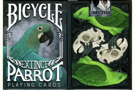 Bicycle Parrot Extinct Playing Cards Gilded