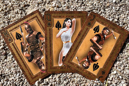 Trojan War Bicycle Playing Cards