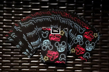 Bicycle Mickey Mouse Neon Playing Cards