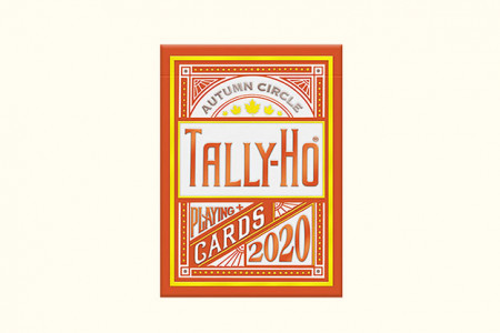 Tally-Ho Autumn Circle Back Playing Cards