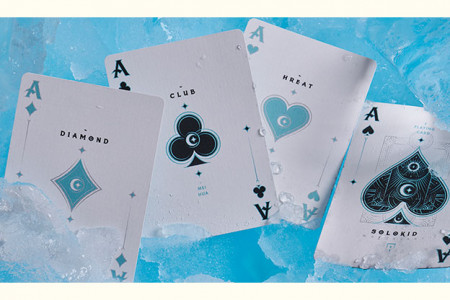 Solokid Cyan Playing Cards Playing Cards
