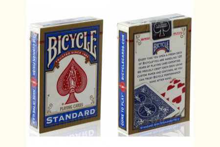 Jeux Bicycle Standard Bleu et Rouge (par 144)