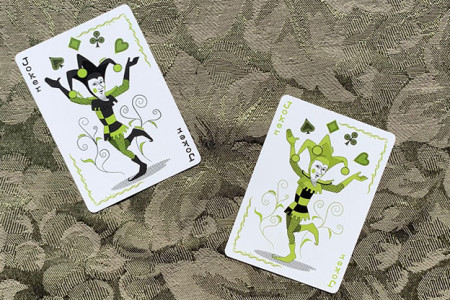 Bicycle Caterpillar (Dark) Playing Cards Gilded