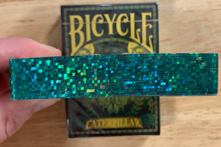 Bicycle Caterpillar (Dark) Playing Cards Gilded