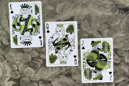 Bicycle Caterpillar (Light) Playing Cards Gilded