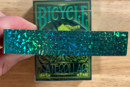 Bicycle Caterpillar (Light) Playing Cards Gilded