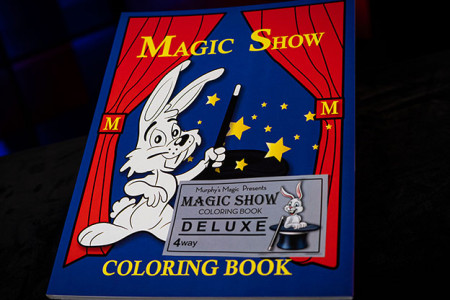 MAGIC SHOW Coloring Book DELUXE (4 way) by Murphy's Magic