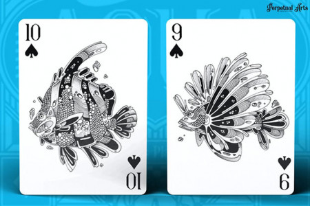 Aqua Species Playing Cards
