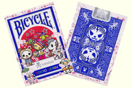 Jeu Bicycle Tokidoki Sports (Bleu)