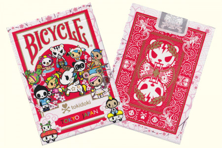 Jeu Bicycle Tokidoki Sports (Rouge)