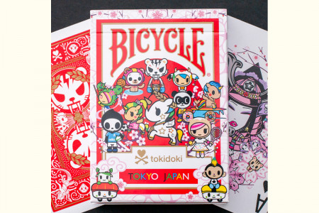 Jeu Bicycle Tokidoki Sports (Rouge)