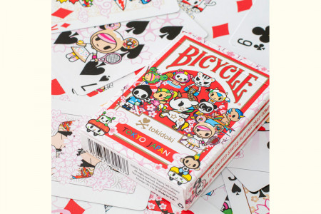 Jeu Bicycle Tokidoki Sports (Rouge)