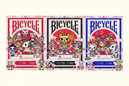 Jeu Bicycle Tokidoki Sports (Rouge)