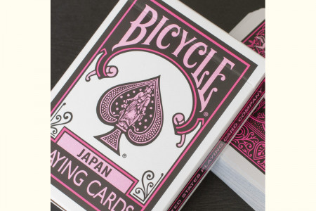 Jeu Bicycle (Noir & Rose)