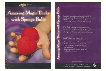 DVD Amazing Magic Trick with Sponge Balls