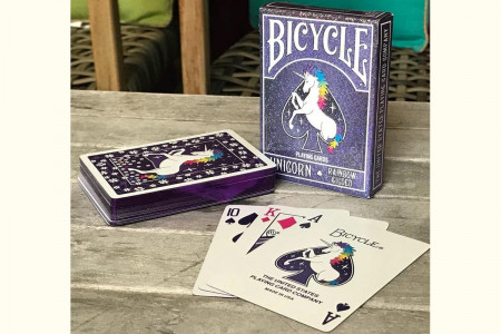 Jeu Bicycle Unicorn Licorne (Rainbow Gilded)