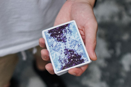 Fluid Art Blue (Cardistry Edition) Playing Cards