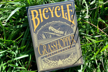 Bicycle Grasshopper Dark (Olive) Playing Cards