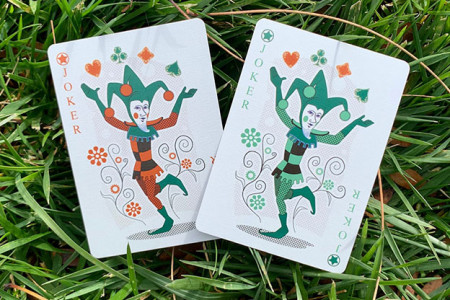 Grasshopper Light (Jade) Playing Cards