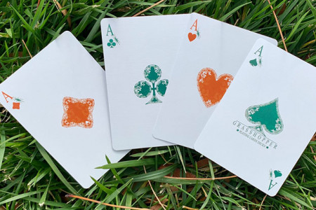 Grasshopper Light (Jade) Playing Cards