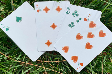 Grasshopper Light (Jade) Playing Cards