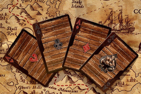 Jolly Roger Stripper Playing Cards