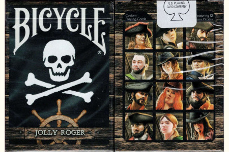 Jeu Bicycle Jolly Roger Biseauté