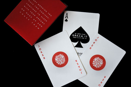 Mindset Playing Cards Red (Marked)