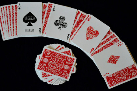 Mindset Playing Cards Red (Marked)