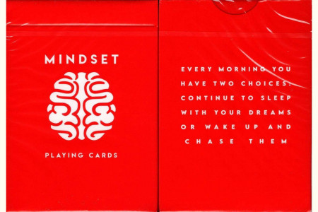 Mindset Playing Cards Red (Marked)