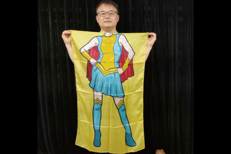 Character Silk (Super Girl) 35 X 43 - jl