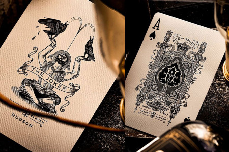 Hudson Playing Cards Black