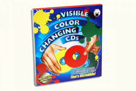 CDs qui changent de couleur à vue