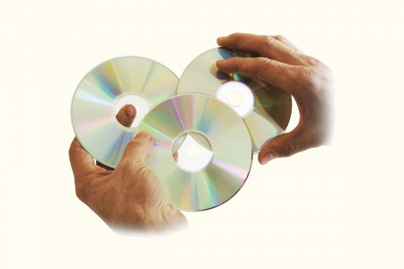 CDs qui changent de couleur à vue