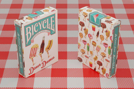 Bicycle Diner Dames Playing Cards